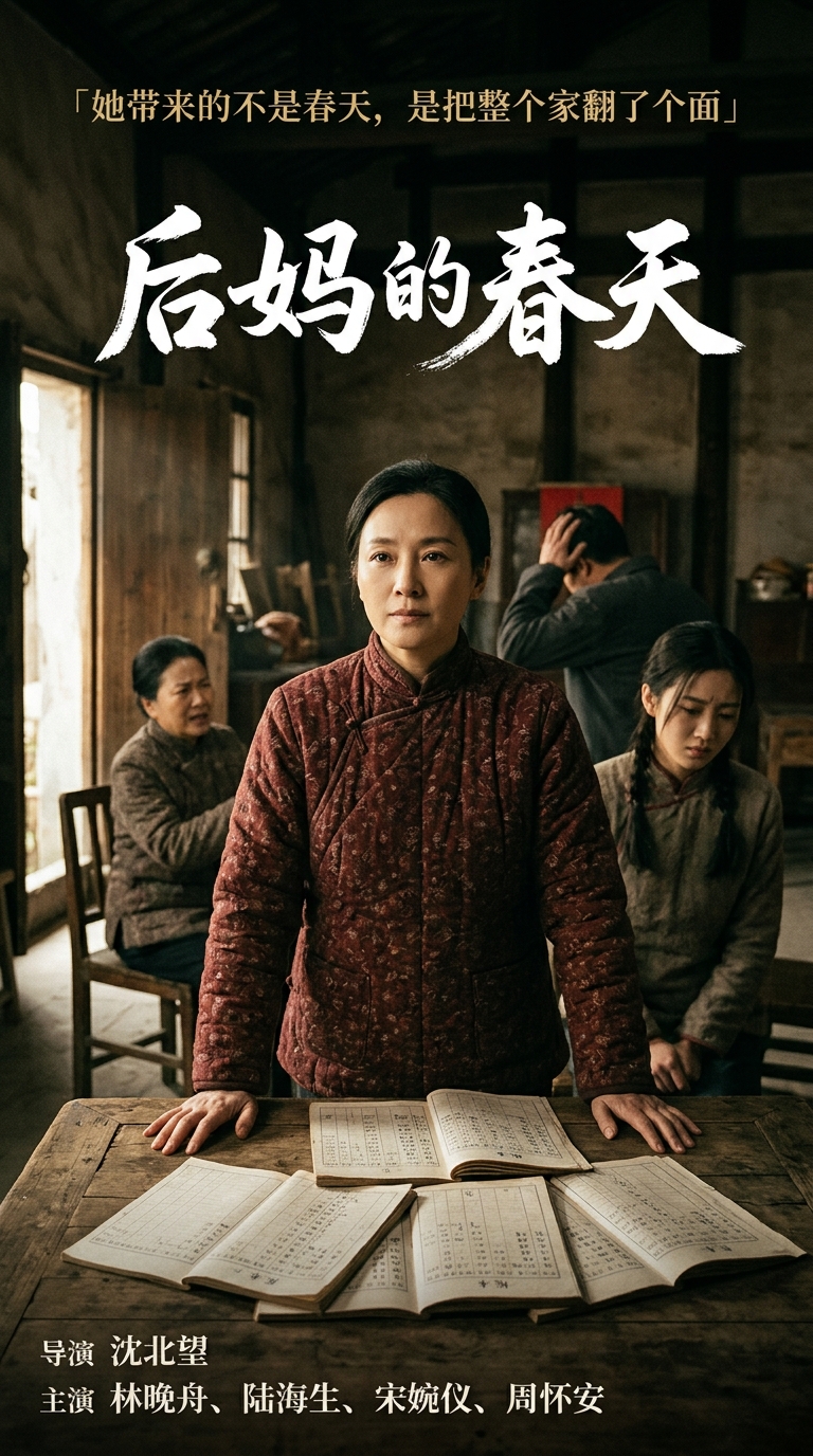 《后妈的春天》主视觉：苏茗的背影