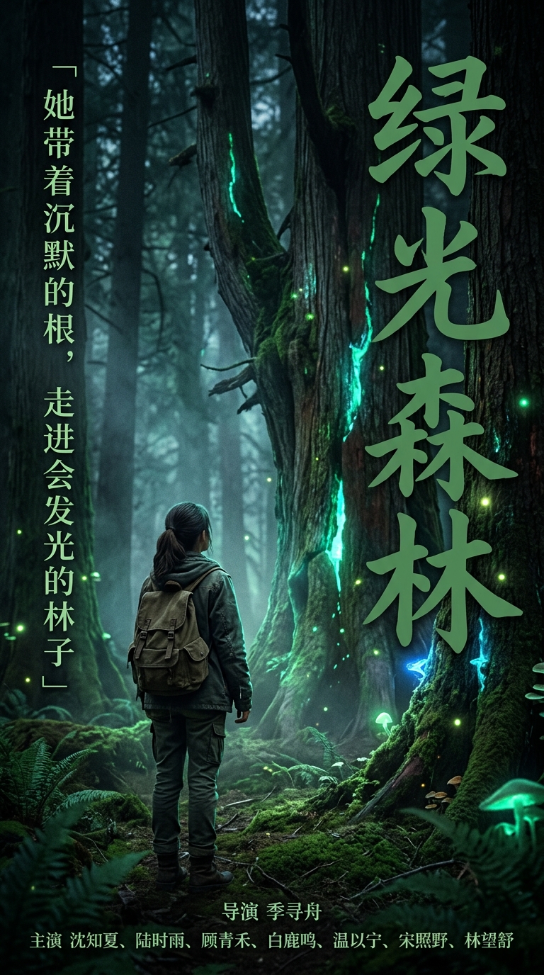《绿光森林》主视觉